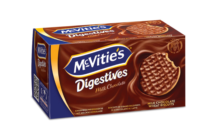 McVITIE’S DIGESTIVES CHOCOLATE CON LECHE 200G