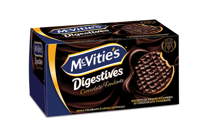 McVITIE’S DIGESTIVES CHOCOLATE NEGRO 200G