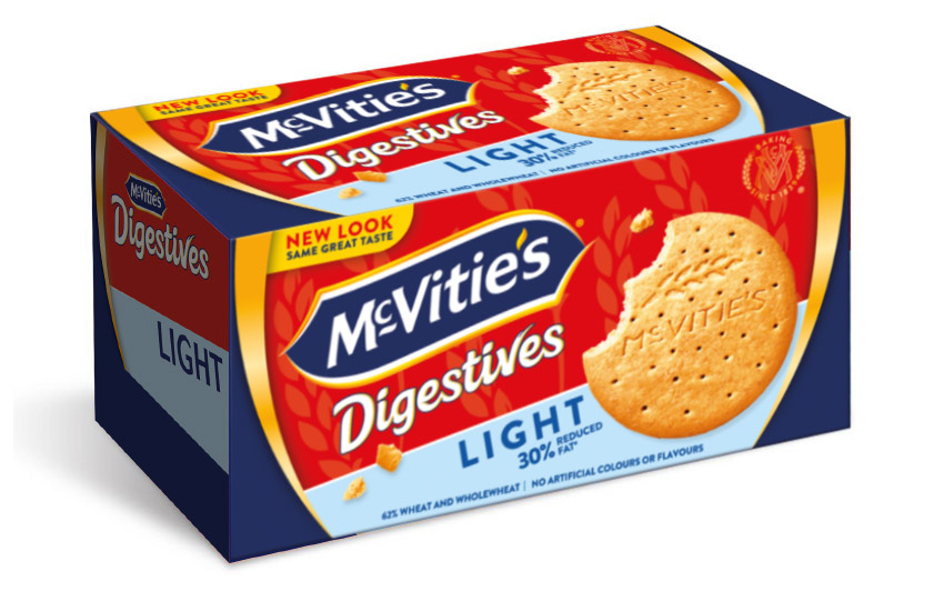 McVITIE’S DIGESTIVES LIGHT 250G